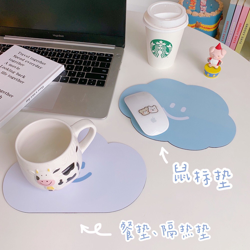 Hàn Quốc phim hoạt hình đám mây bàn chuột bàn di chuột máy tính mousepads | BigBuy360 - bigbuy360.vn