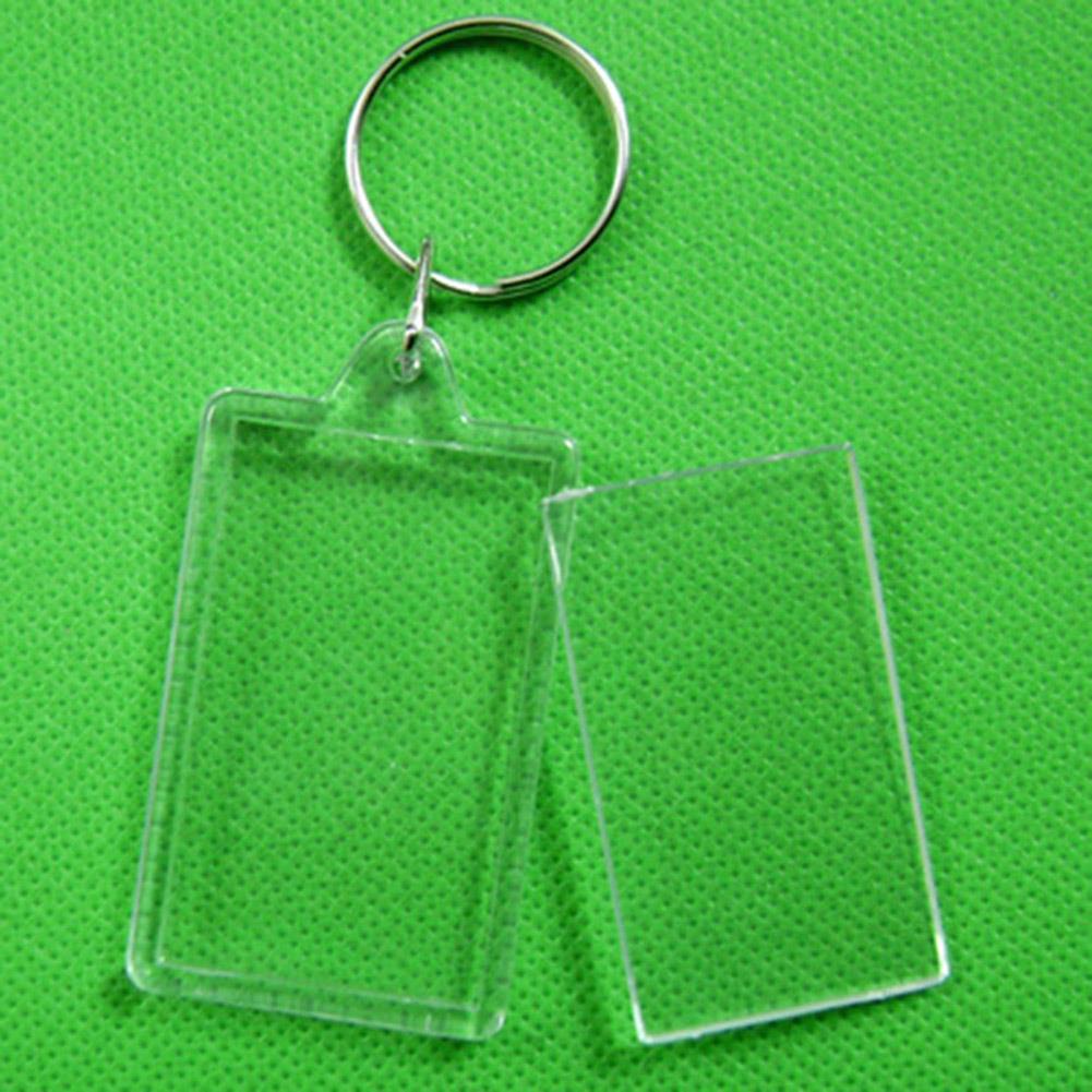 Móc Khóa Acrylic Hình Khung Hình DIY Dễ Thương