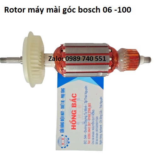 Rotor máy mài góc boch 6-100 dây đồng