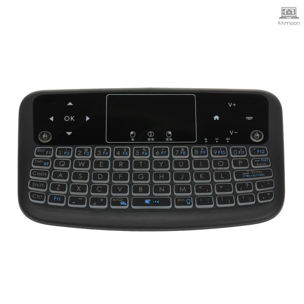 A36 Mini Wireless Keyboard 2.4G Color Backlit Air Mouse Touchpad Keyboard For Android TV Box Smart TV PC PS3