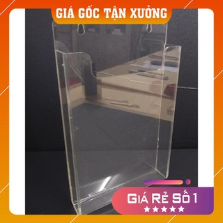 [Giá Gốc Tận Xưởng] Combo 2 Kệ mica treo tường A4 kiểu lưng cao