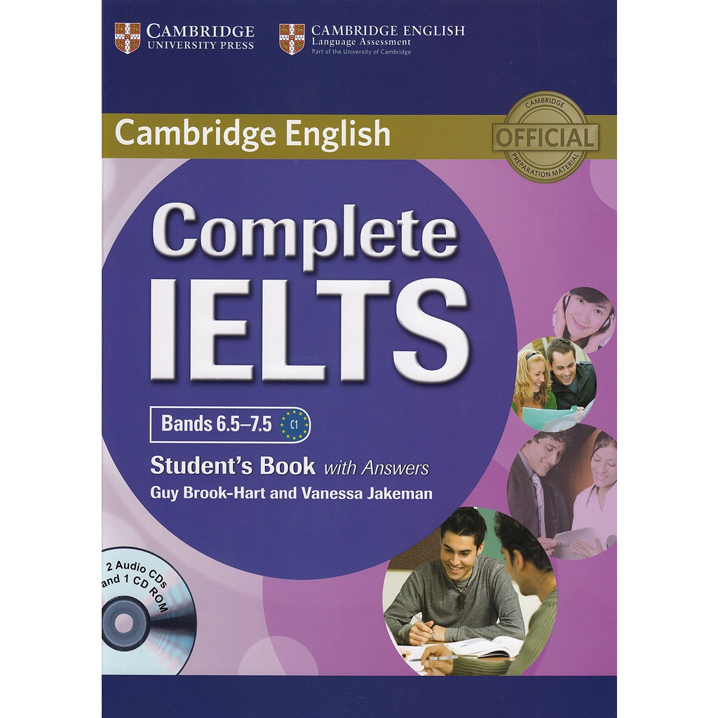 Complete IELTS band 6.5-7.5 - In màu - Đóng gáy xoắn - Tặng kèm file nghe Audio