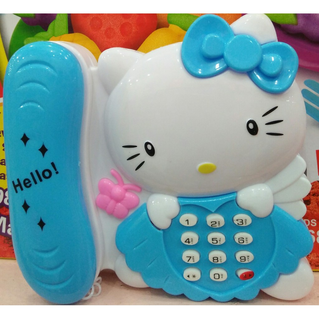 Đồ chơi điện thoại Hello Kitty Pin Nhạc