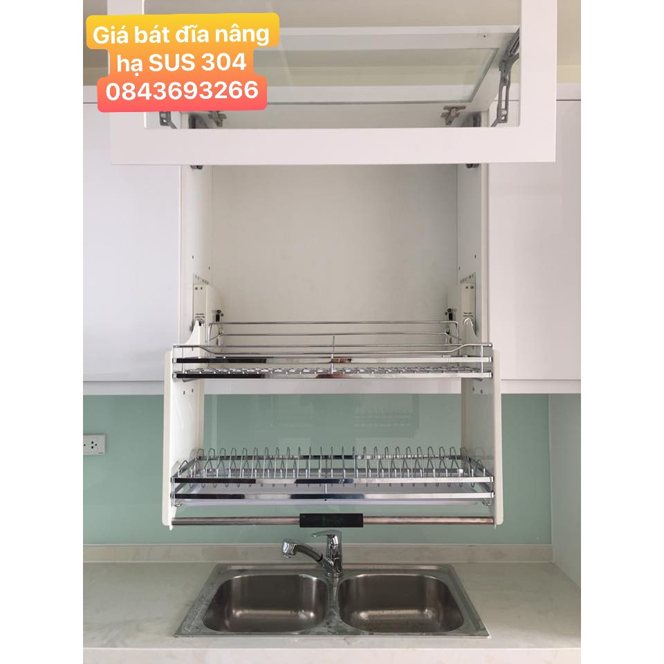 GIÁ BÁT ĐĨA NÂNG HẠ INOX THÔNG MINH - Hàng chính hãng bảo hành 2 năm | BigBuy360 - bigbuy360.vn