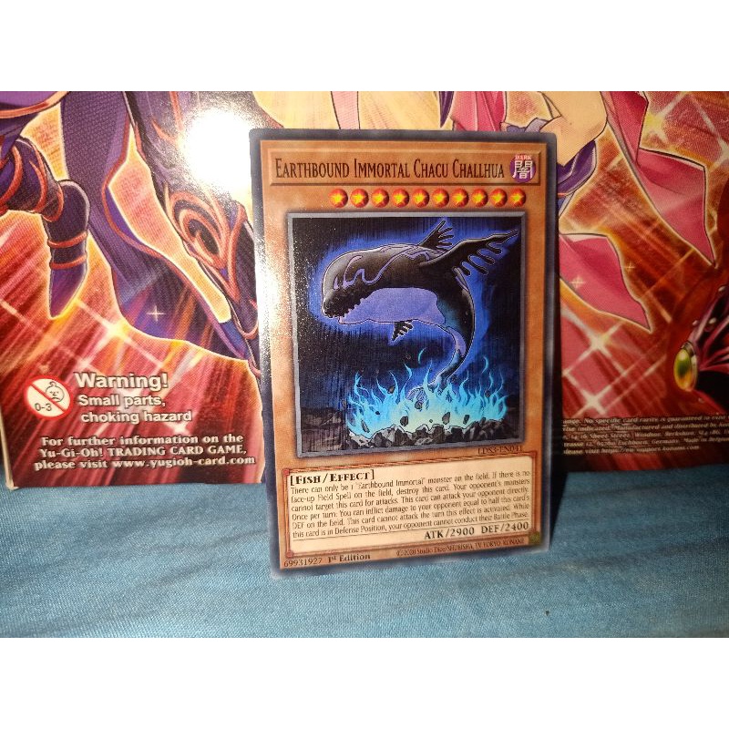 [KN yugioh shop] thẻ bài: Earthbound Immortal Chacu Challhua - LDS3-EN041 - Common 1st Edition