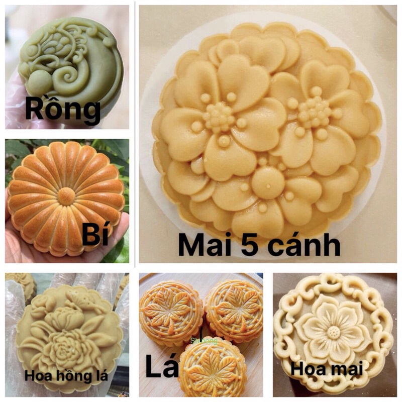Khuôn trung thu 150gr-190gr(mặt khuôn lẻ)