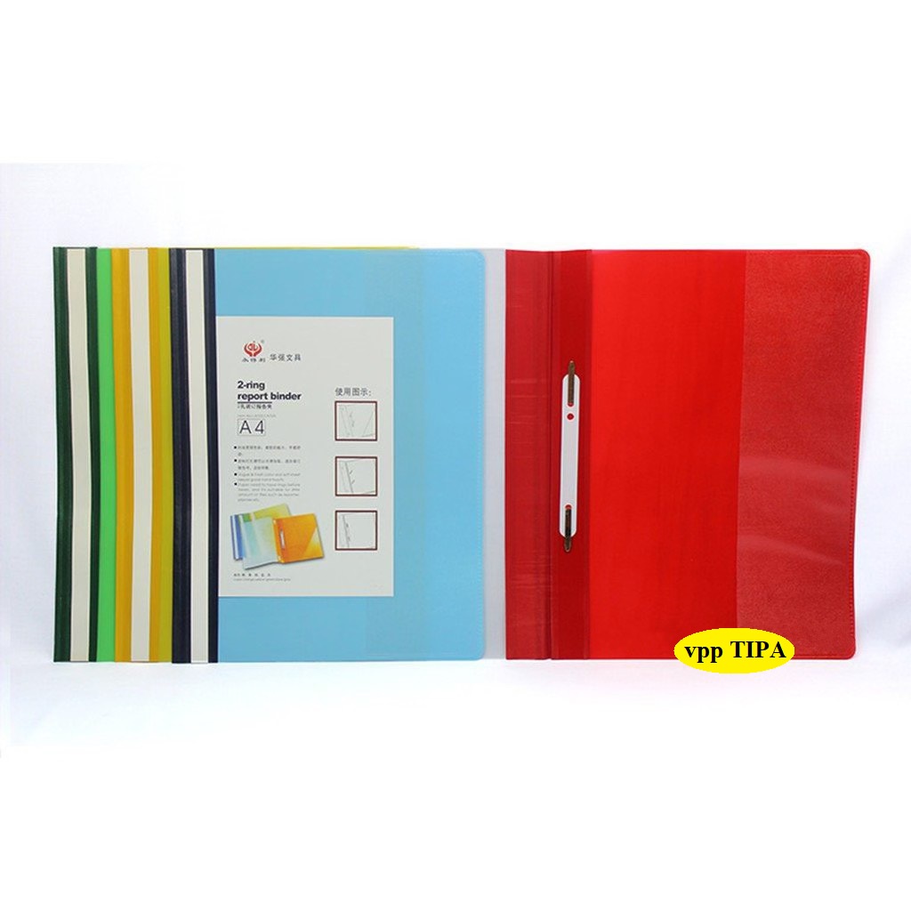 Bìa accor nhựa (xấp 10 cái)