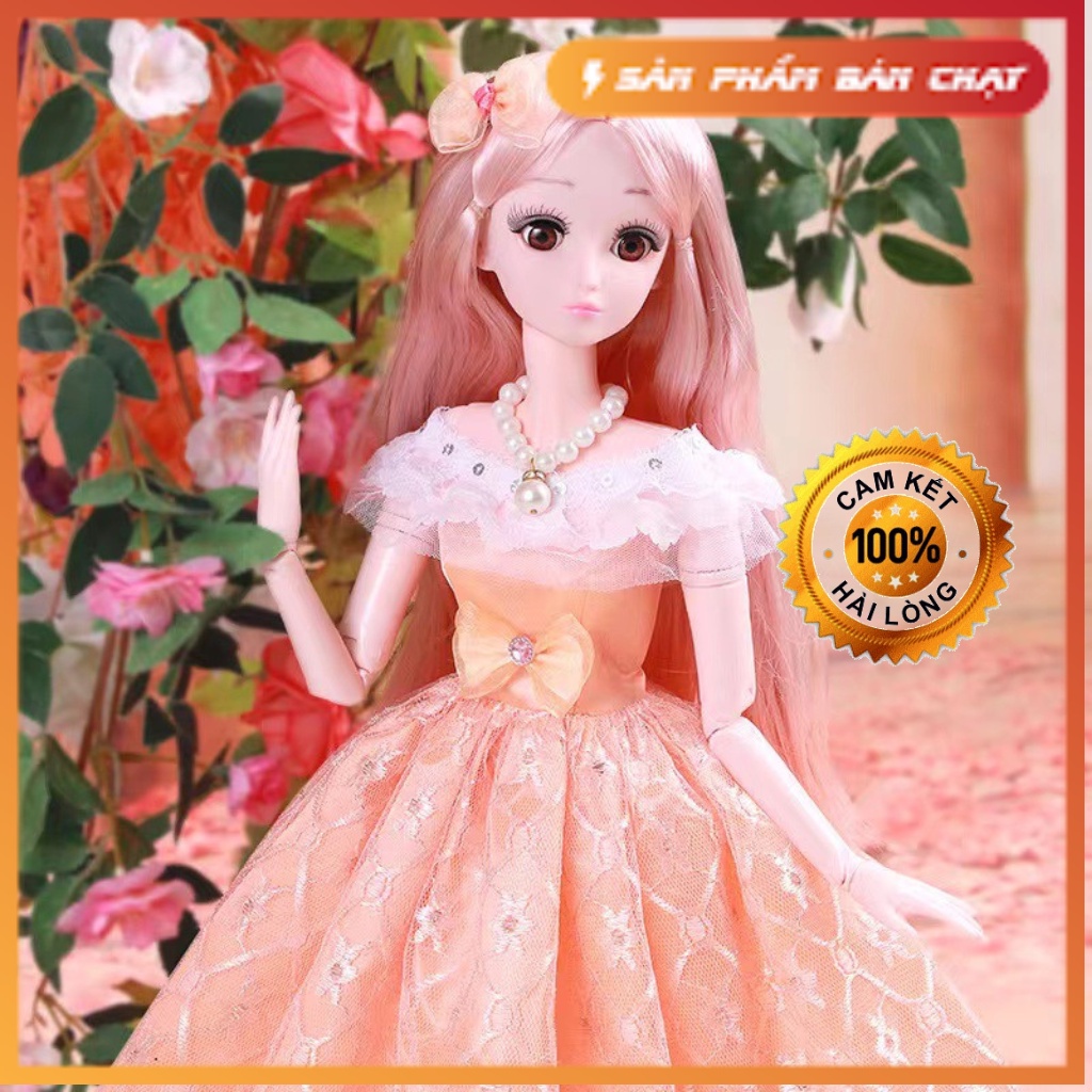 Mua Đồ Chơi Búp Bê Cao Cấp ,Búp Bê Barbie Mắt 3D Với Size Khủng 60cm