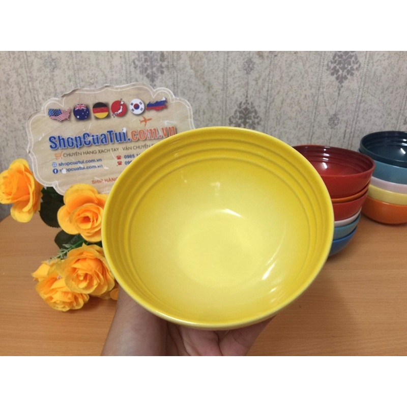 SET 6 BÁT ĂN CƠM CẦU VỒNG LE CREUSET 12 CM