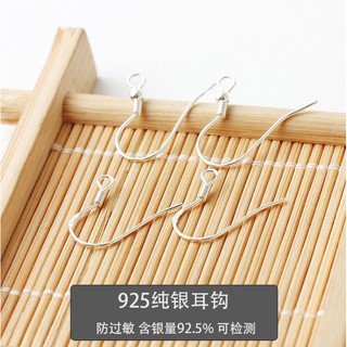 Bông Tai Mạ Bạc 925 Diy Xinh Xắn Cho Nữ