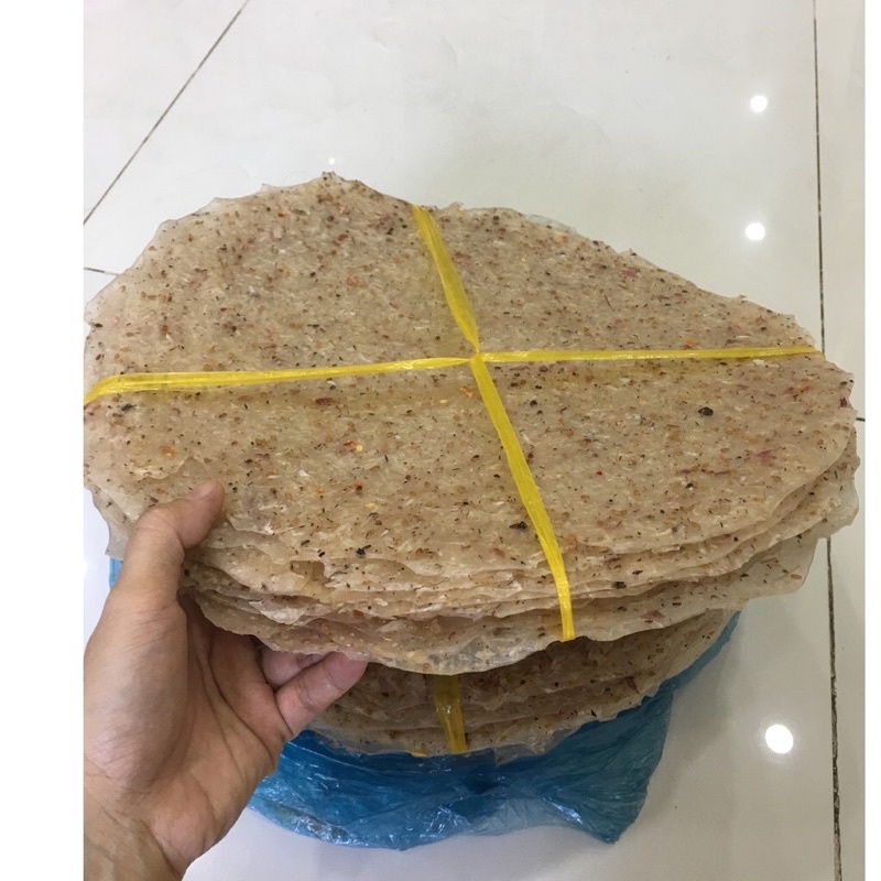 Bánh tráng dừa Bình Định 1 cái loại vừa bánh chưa nướng