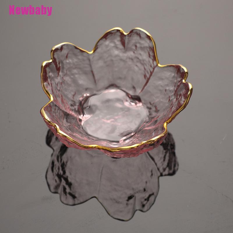 Bát Thủy Tinh Đựng Nước Chấm Hình Hoa Anh Đào Nhật Bản