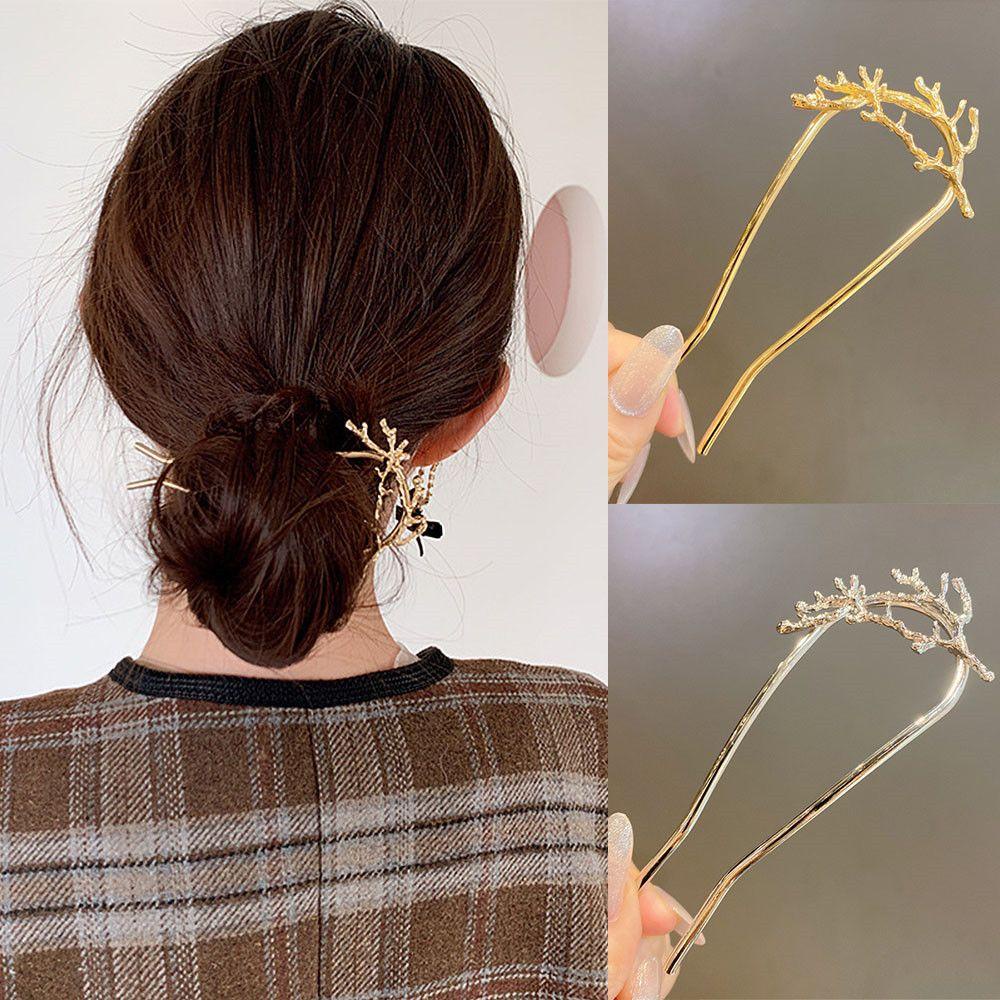 BORAG Kẹp Tóc Kim Loại Hình Nơ