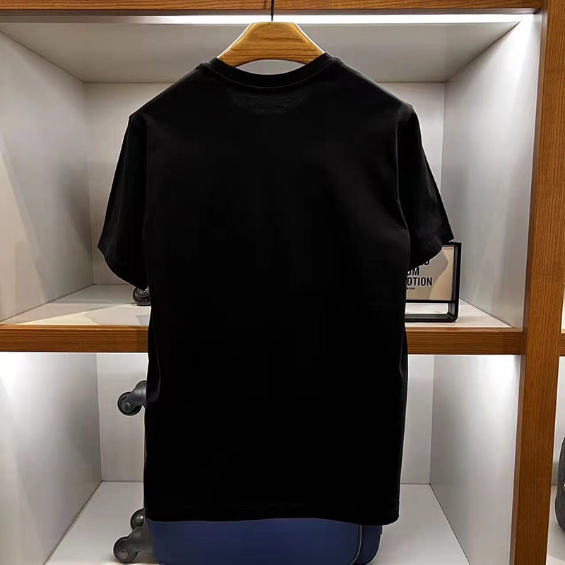 Áo Thun Cotton Cổ Tròn Ngắn Tay Thời Trang Dành Cho Nam C6937