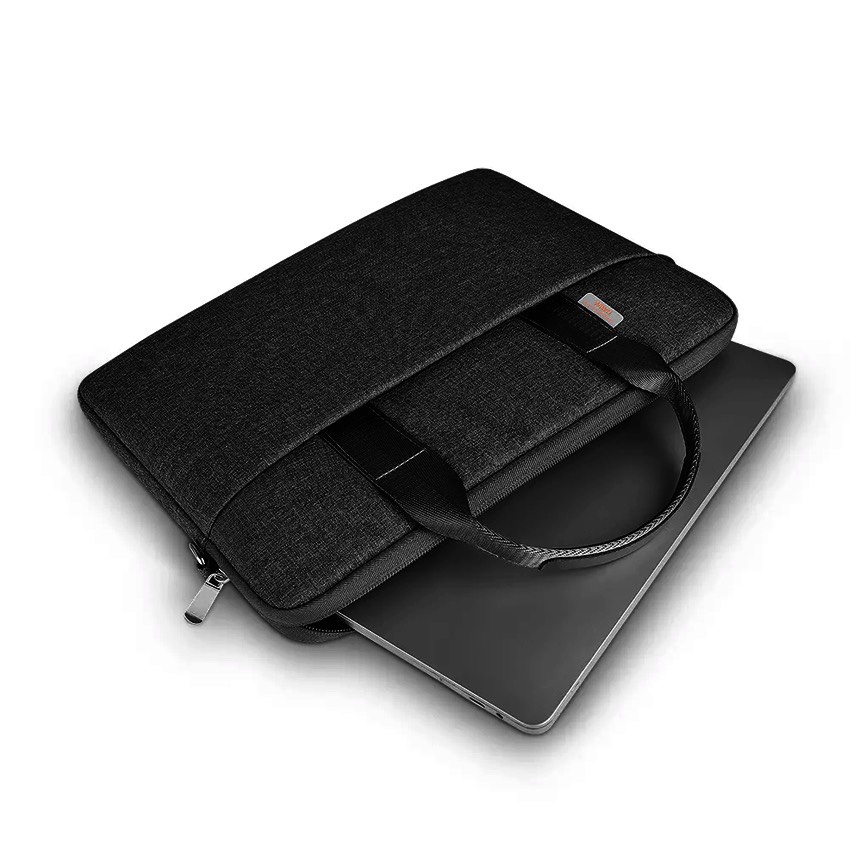 Túi chống sốc Wiwu Mimimalist Laptop Bag chống thấm nước, chống sốc 14 inch - 15.6 inch tặng kèm quai - Hàng Chính Hãng