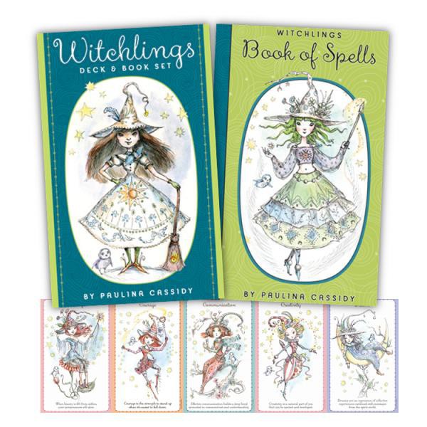 Bộ bài Witchlings Deck & Book Set