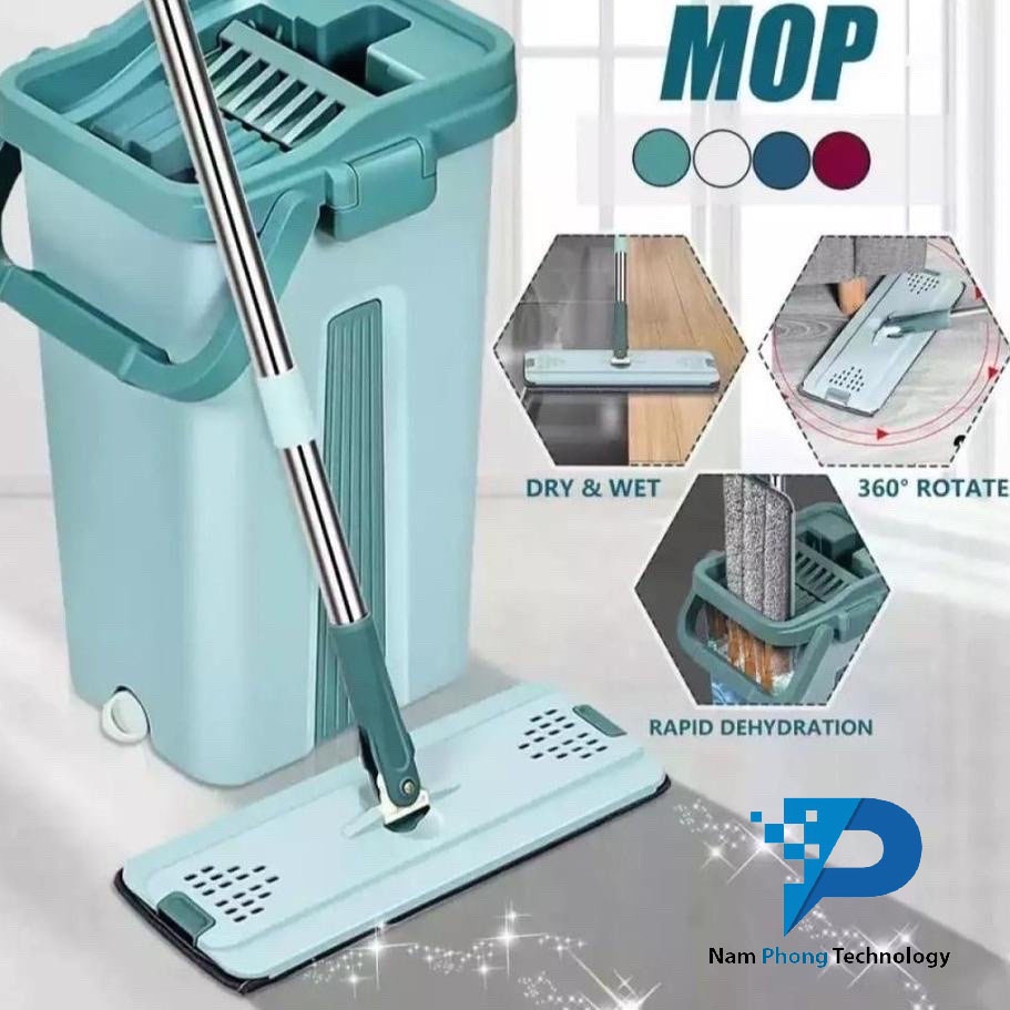 CÂY LAU NHÀ THÔNG MINH TỰ VẮT THẾ HỆ MỚI - THIẾT BỊ LÀM SẠCH NHÀ ƯU VIỆT