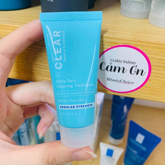 Gel chấm mụn Paula's Choice Clear - Regular Strength Daily Skin Clearing Treatment With 2.5% Benzoyl Peroxide (15mL) | BigBuy360 - bigbuy360.vn