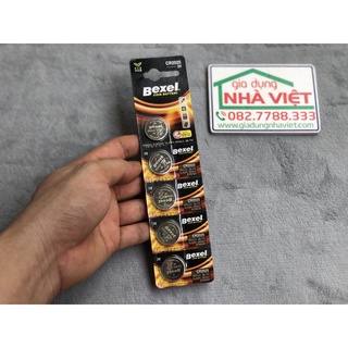 Vỉ 5 pin cúc áo Bexel CR2025 Lithium coin battery 3V Hàn Quốc