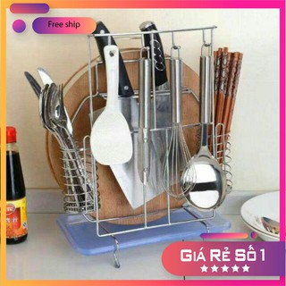 [Giảm giá] Kệ để dao thớt inox 304 mới