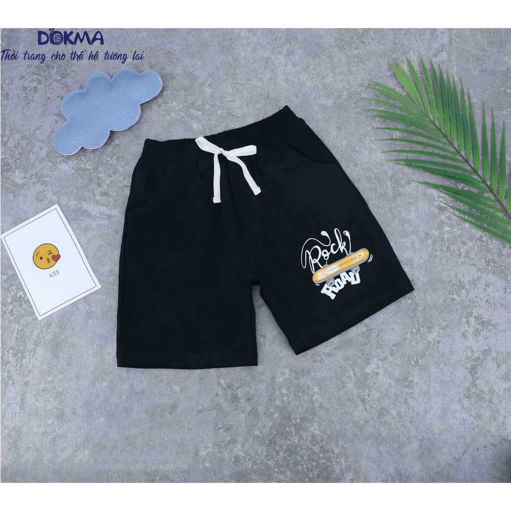 DQ196 Quần short cotton BT đại Dokma (7-12T)