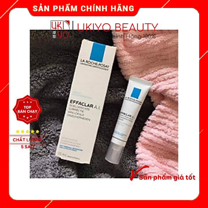 ( giá sỉ ) Kem giảm mụn chuyên biệt Effaclar A.I Targeted Imperfection Corrector 15ml ( Rẻ vô địch )
