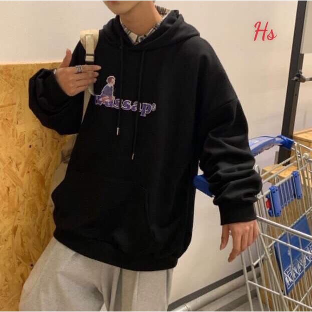 [ Có Video + Ảnh Thật ] Áo Nỉ In Wass Cheeke House Mã 695 | BigBuy360 - bigbuy360.vn