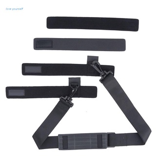 Fishing Rod Adjustable Shoulder Bag Straps Waist Rod Holder Belt Back Harness