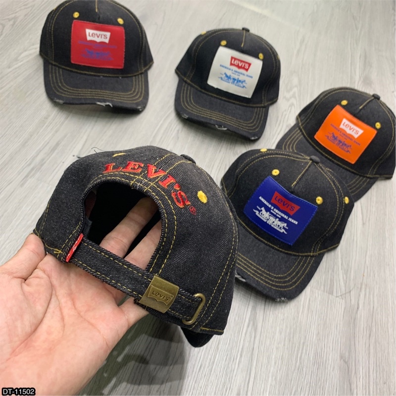 Mũ Lưỡi Trai Nam Nữ Levis - Nón Nam Chất Liệu Jean Bò From Chuẩn - MOUSE SHOP