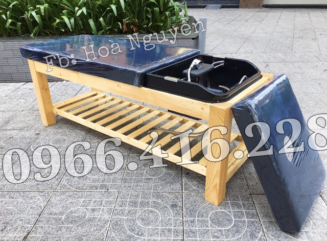 Giường gội spa 2in1