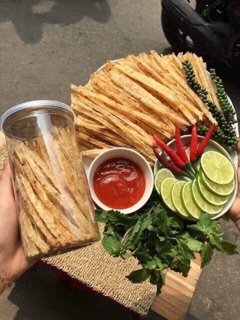 Khô Cá Thiều tẩm gia vị cắt sợi que