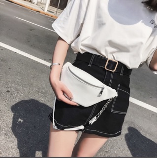 Túi đeo chéo da trơn 02 -180k