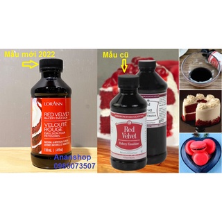 Màu thực phẩm siêu đỏ màu Red Velvet Mỹ 118ml - 473ml