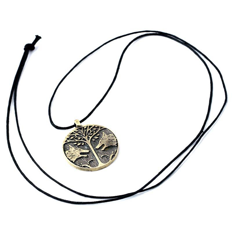 Sale 70% Dây chuyền da mặt sói, 1 x bronze Giá gốc 40,000 đ - 18C15