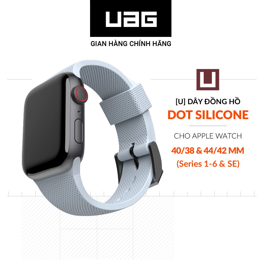 [U] Dây đồng hồ UAG Dot Silicone cho Apple Watch Serire 6/5/4/SE