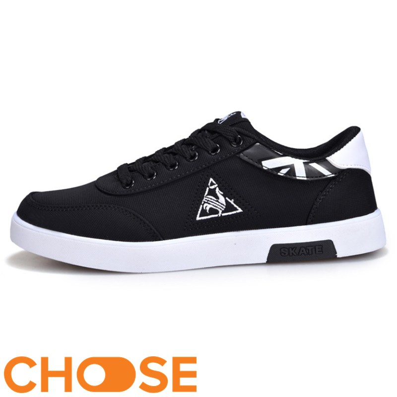 (XẢ KHO HÀNG TỒN) Giày Nam Choose Giày Lười Nam Thể Thao Giá Rẻ /Sneaker Họa Tiết Tam Giác GK6K1 | BigBuy360 - bigbuy360.vn