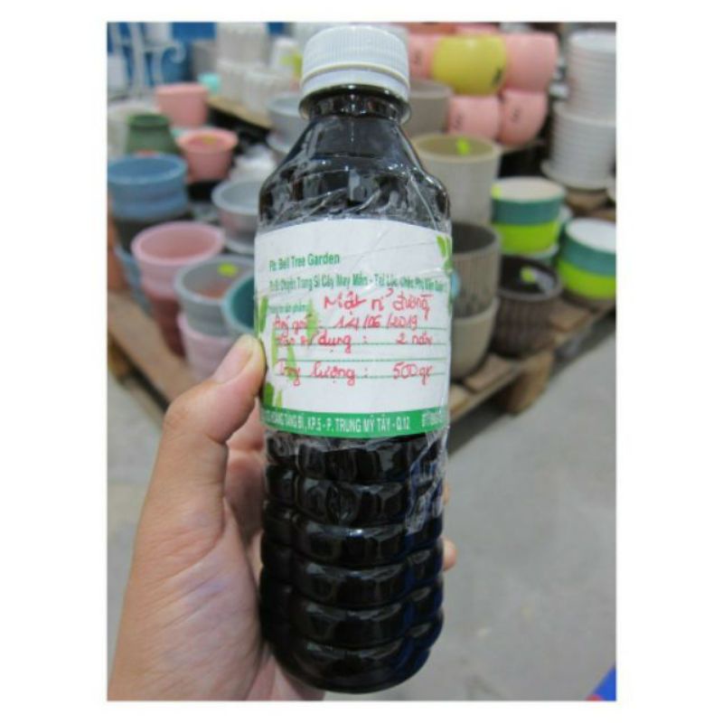 500gr mật rỉ đường dùng ủ phân hữu cơ tại nhà, nuôi vi sinh.