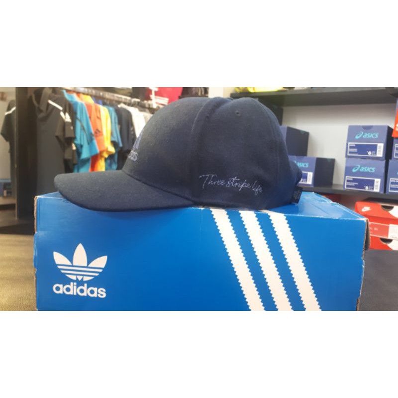 MŨ LƯỠI TRAI VẢI ADIDAS TWEED GD8779 - Xanh dương