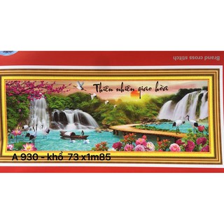 Tranh thêu chữ thập A930