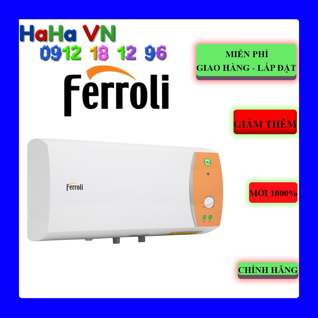 FREESHIP - Bình nước nóng FEROLI: Verdi-TE 15L- 20L- 30L( 3 công suất)