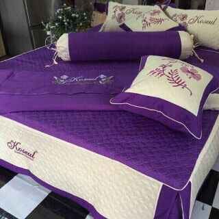 Bộ chăn ga gối cotton 7 món
