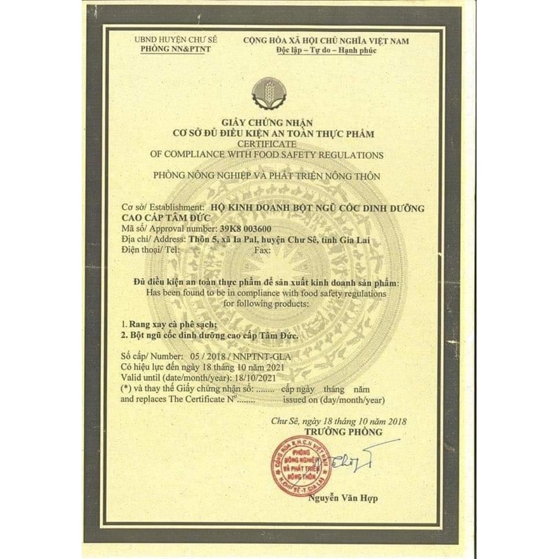 Bột ngũ cốc Tâm Đức | BigBuy360 - bigbuy360.vn