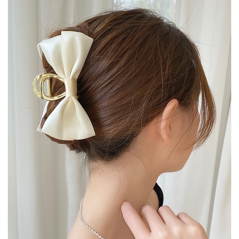Kẹp TóC HìNh Nơ BằNg Kim LoạI 2022 ThờI Trang Cho Nữ