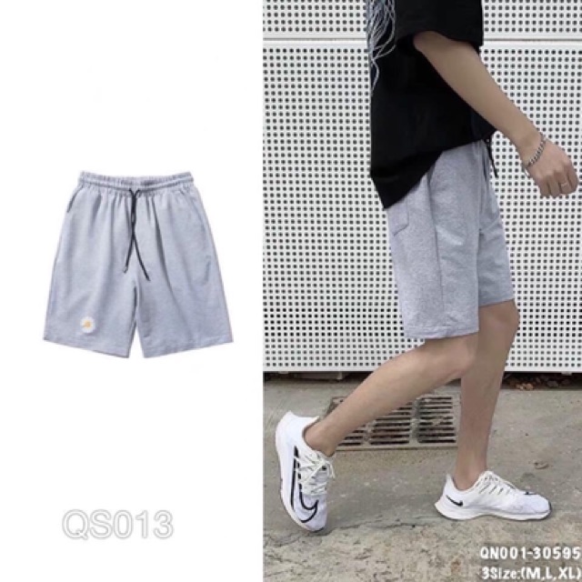 Quần Short Hoa Cúc Form Rộng Unisex Quần Đùi Thun Chất Thun Da Cá Nỉ Ngoại Cao Cấp HOA CÚC - QN001