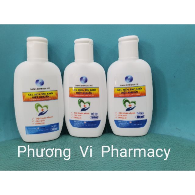 Gel rửa tay khô Gamma chemicals PTE