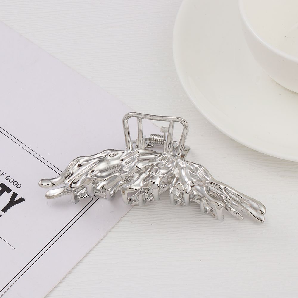 MOILY Fashion Hair Claw Elegant Hair Clips Butterfly Hairpin All-match Hair Accessories Shark Clip Women Girls Non Slip Ornament Styling Tools