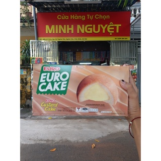 Bánh trứng thái lan euro cake hộp 12 chiếc 204g