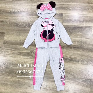 Bộ áo khoác Mickey bé gái