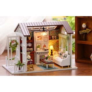 Z8_Happy Time_Nhà mô hình gỗ DIY