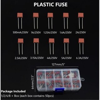Cầu chì 2-4a 250v t2-4a250v loại vuông
